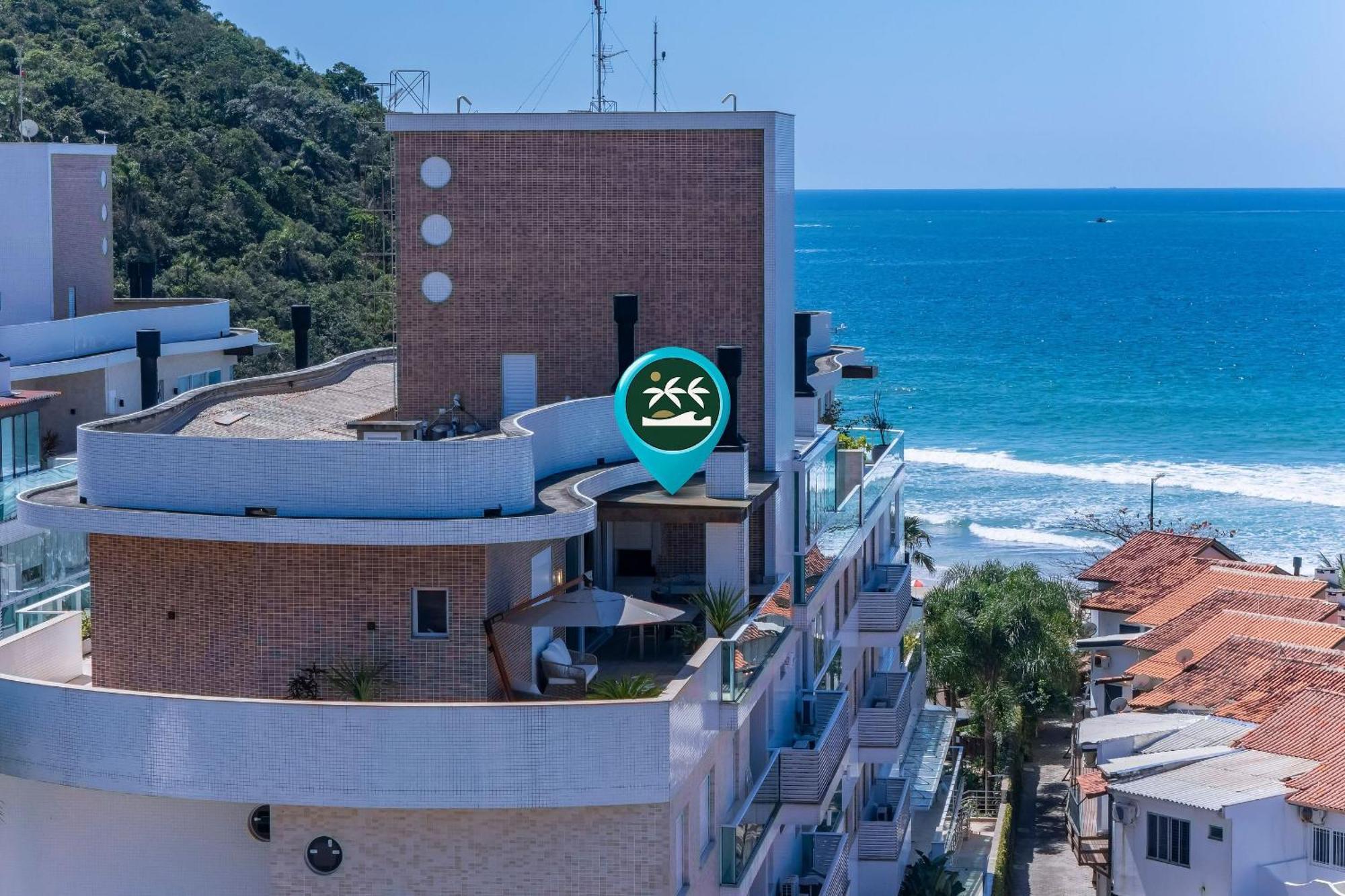 Varandas Do Atlantico 101A - Excelente Apartamento Em Condominio De Luxo A Beira Mar - Piscina Climatizada - Academia - Бомбиньяс Экстерьер фото